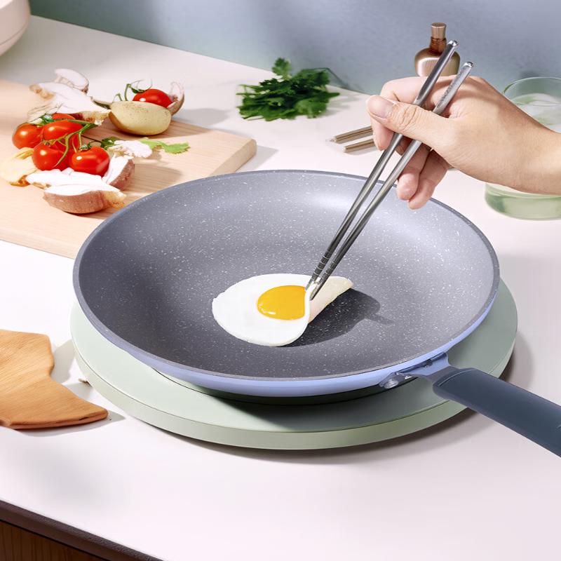 CuiDaHuang Craftsman Purple Maifan Stone Non-Stick Frying Pan