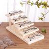 Case Wooden Eyewear Stand Holder Eyeglasses Organizer Sunglasses Display Case Glasses Display Rack