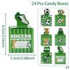 Soccer Cake Topper Boy Girl Soccer Happy Birthday Cupcake Toppers Party Dessert Football Theme Party Baby Shower Baking Supplies