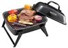 Captain Stag BBQ Stove, Grill, Oven, Fire Pit, BBQ Smoke Oven Grill, Mini, with Lid, Black, UG-61