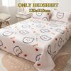 K pokožce šetrné broušené prostěradlo Zesílené Jednolůžko Dvojlůžko Vícespecifikační prostěradla pro všechna roční období
