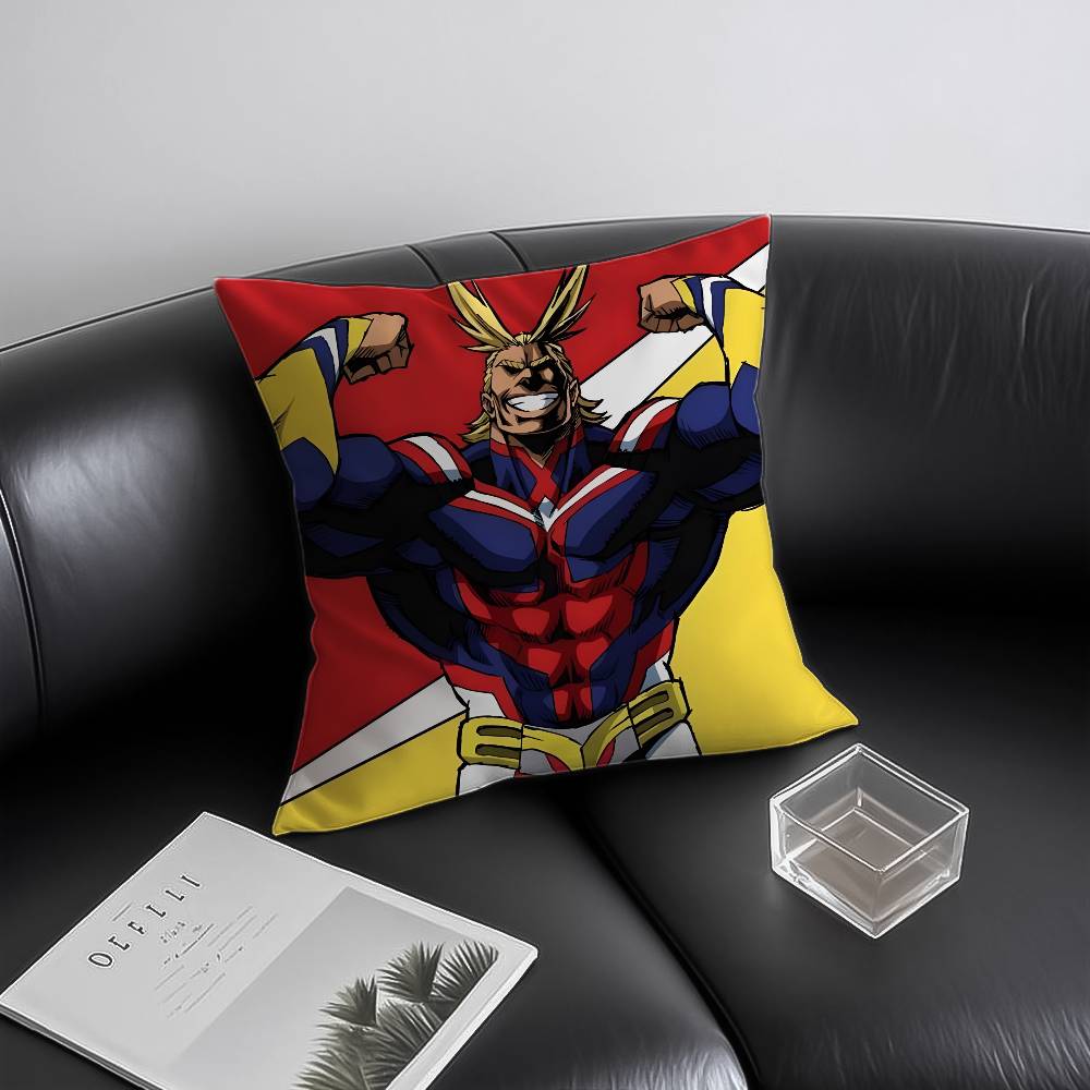 My Hero AcademiaAll Might Pillow Case Anti-dustmite Invisible Zipper Sofa Bed