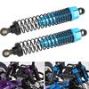 1Pair RC Shocks Struts Damper Replacement Spare Parts Fit for HSP 94111 94188 94108 1 10 RC CarBlue