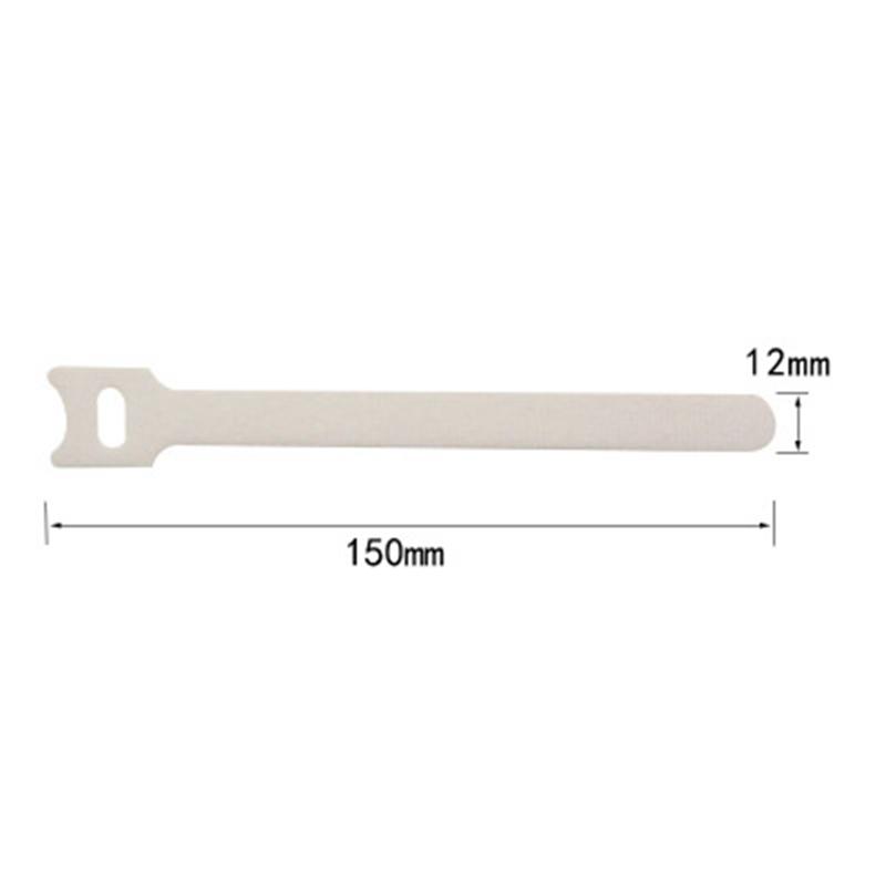 30 Stück lösbare Kabelbinder, Kunststoffbefestigung, wiederverwendbare Kabelbinder, Nylon-Wrap, Reißverschluss, Bündel, Bandage