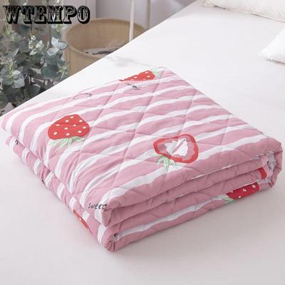Summer Cooling Blanket Cooling Fiber Breathable Soft Cooling Quilt Machine Washable Air Conditioning Quilt