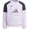 Sportswear Girls' Crew Neck Sweatshirt Purple KB5129