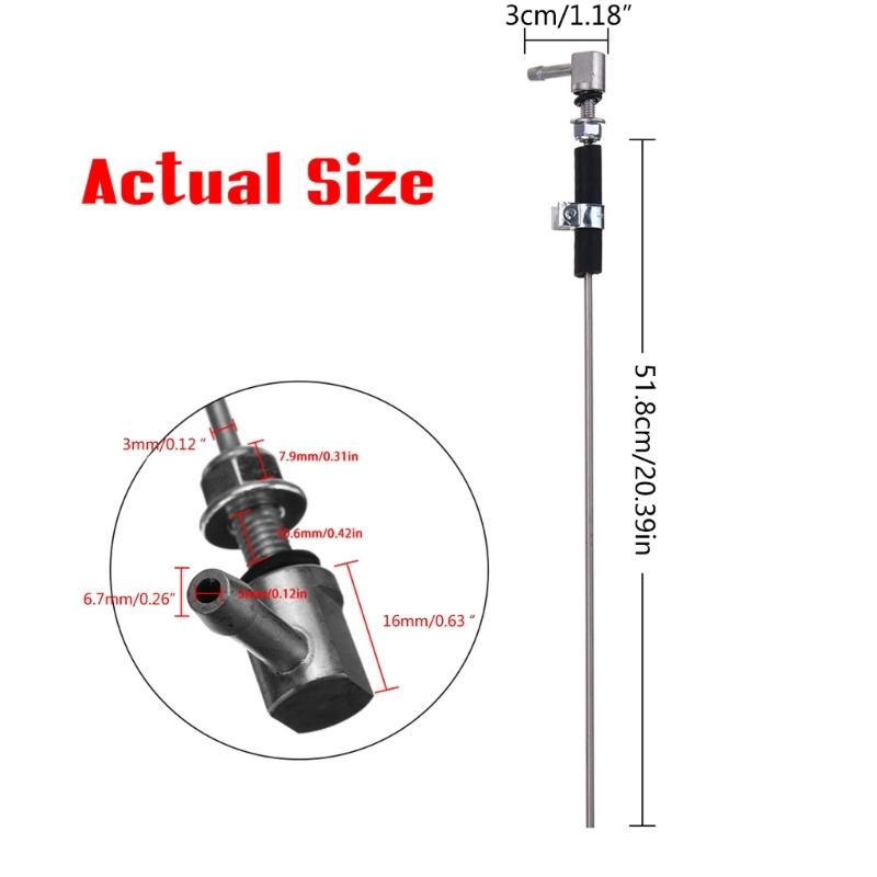 Fuel Heater Pipe Support Pipe Fuel for Tank Emitter Pickup Tube for Webasto-Eberspacher Diesel- Parking Heater with 2 Cl
