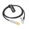 Câbles BNC vers Câble Timecode SMPTE à Angle Droit pour ARRI pour Mini 1m Alvin's Haute Fiabilité 5 Broches Mini/Sound Devices/ZAXCOM, Rokitbox/Alexa Sync,