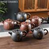 Yixing Purple Clay Tea Pot Chinese Large Capacity Teapot Tradition Beauty Tea Infuser Retro Tea Set Household Drinkware 1000ml