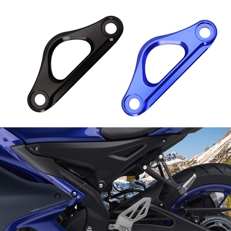 YZF-R15 Motorcycle Aluminum Rear Racing Anchor Point Hooks Tow Hook Accessories Fit For YAMAHA YZF R15 R125 2023 2024 2025
