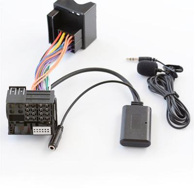 Bluetooth Aux Adapter With Microphone For Hands-Free Call For Bmw E60 E66 E70 E82 E87 E90 E92