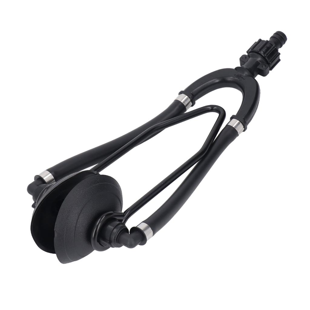 Dvouprůtokový proplachovač motoru s kulatou přísavkou 5 8 palcový hadicový konektor Námořní proplachovač motoru pro vestavěné přívěsné motory