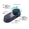 FreedConn Motorcycle 2x Simultaneous Calling with LCD FM Music Smartphone Music Siri IP65 10 Hours of Continuous Talk Technical Approval Japanese