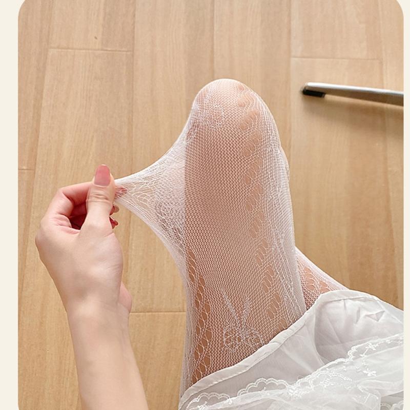 Patterned Fishnet Stockings Leggings,Highs Waist Tights Stockings for Women,Fishnets Thigh Highs Stockings Pantyhose