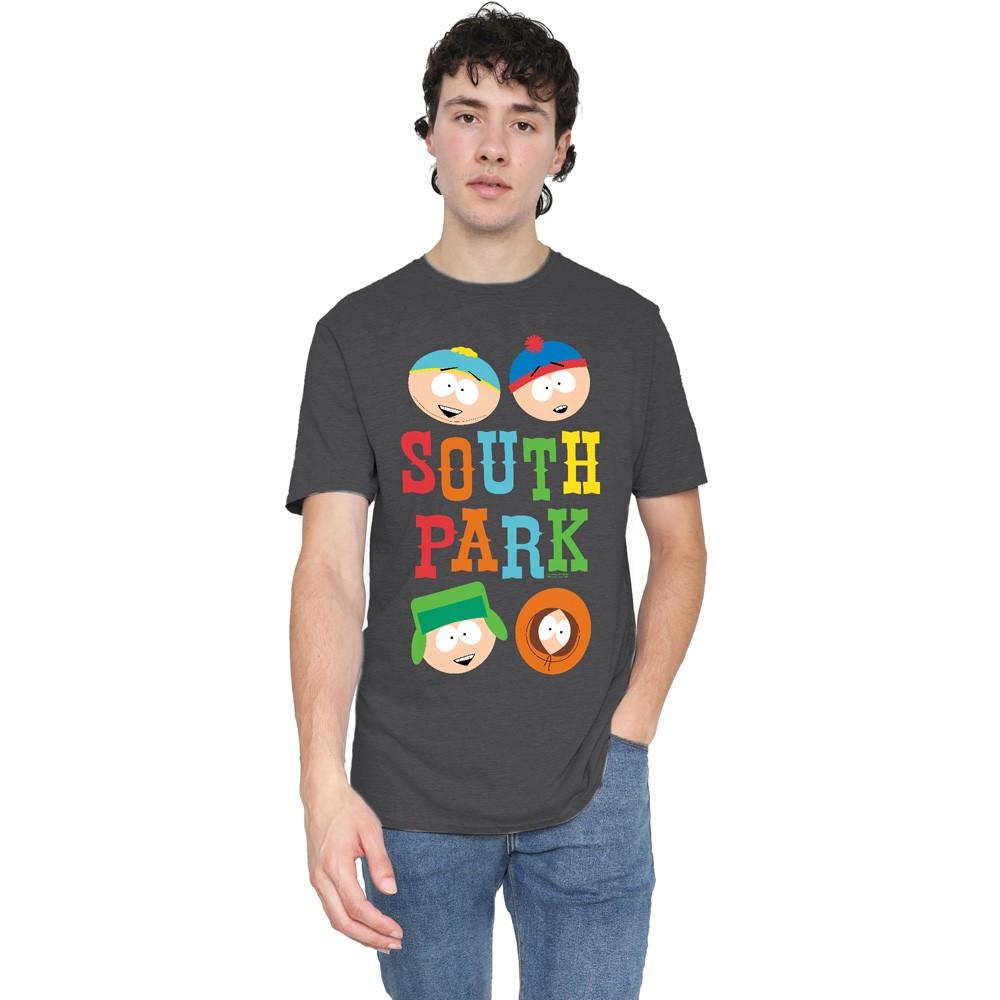 South Park Best Buds T-Shirt S-3XL Charcoal L