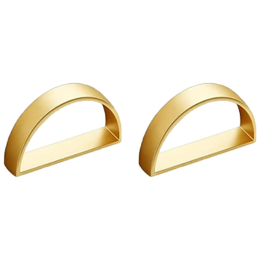 

2/4/6/8 шт. Модный набор колец для салфеток Пряжка Держатель для салфеток Высокий глянец Элегантный золотистый цвет Прочное кольцо для салфеток Украшение стола