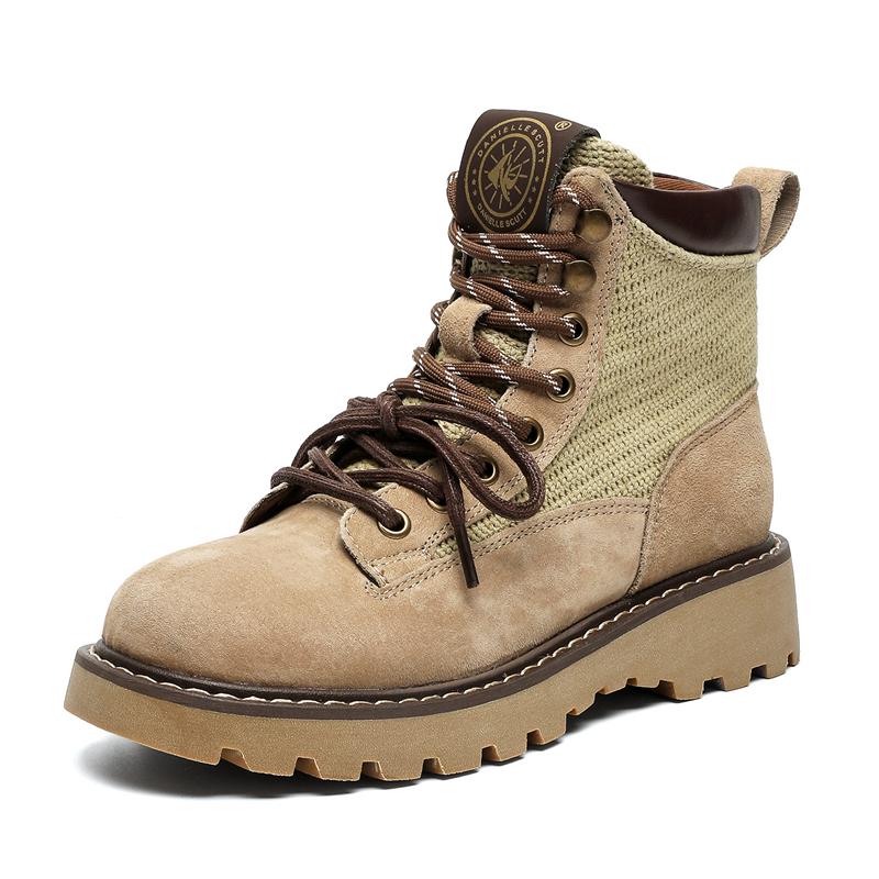 Fashion Thick soled casual men's boots Trendy Designer  Styles Leisure Outdoor Fashion Party Autumn Winter Daily genuine leather Shoes