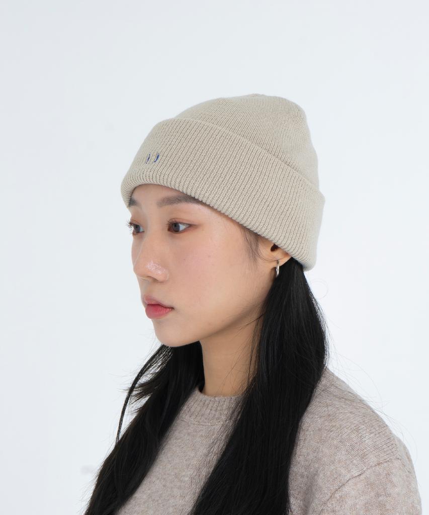 ODD DOT Stitch Acrylic Beanie_Black