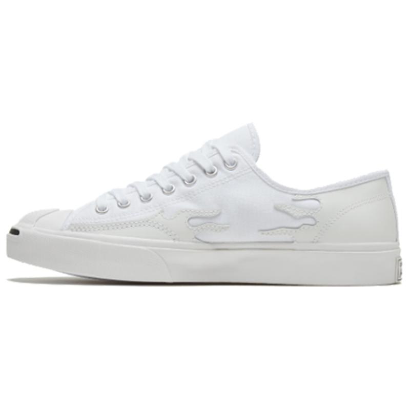 

Converse Jack Purcell Simple Everyday Low-Top Canvas Shoes Unisex White 35.5