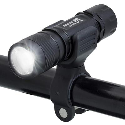 GENTOS LED-ficklampa [Ljusstyrka 250 lumenPraktisk belysning 6 timmar] Använder 3 AAA-batterier Flash SG-455B Uppfyller ANSI-standarder Cykel med