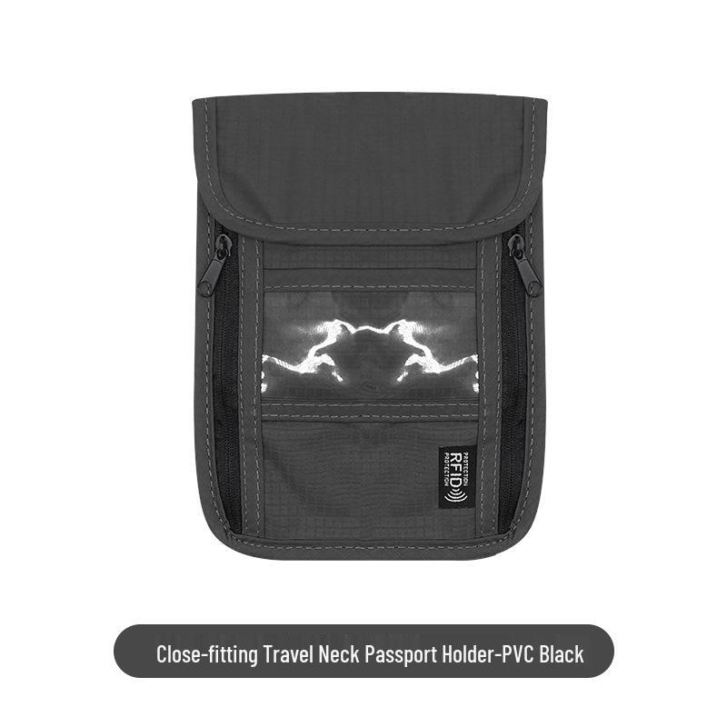 RFID-blokující náprsní taška na pas a telefon s ochranou proti krádeži a stíněním signálu