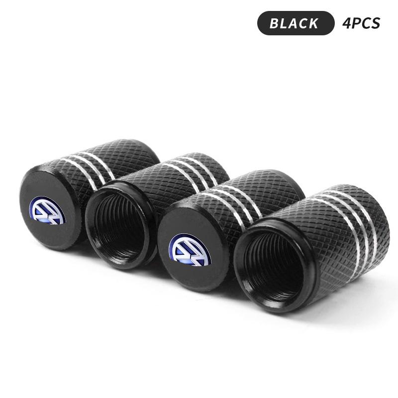 

Car Valve Core Cap Tires Gas Nozzle Cover Motorcycle Accessories For Volkswagen VW Rline R Polo Golf MK8 Passat Magotan Tiguan