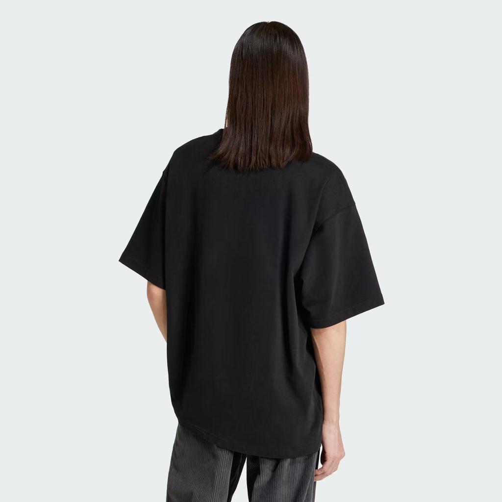 Adidas Seria Sprzętu EQT Wygodny Prosty Luźny T-shirt z Krótkim Rękawem Męski Top Czarny JN4848