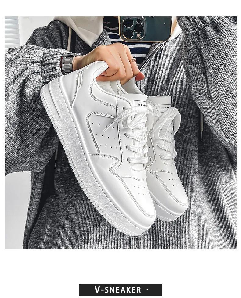 Fashion Men's Shoes Fashion Comfortable Casual Sneaker Brand Sports Running Shoes for Men Thick Sole Versatile Flats Tenis Masculino