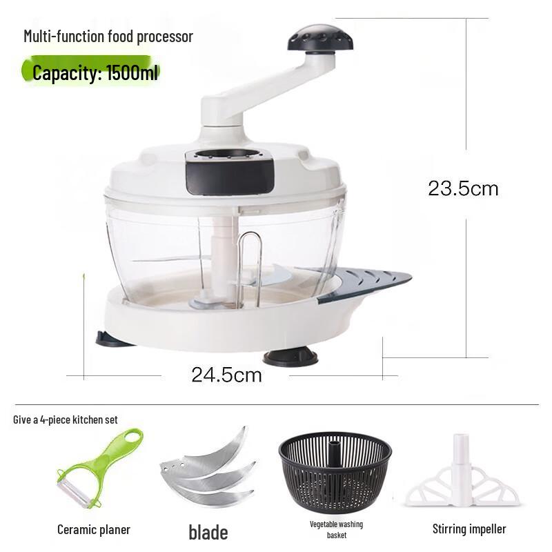 Zhaoran Manual Food Processor & Meat Grinder