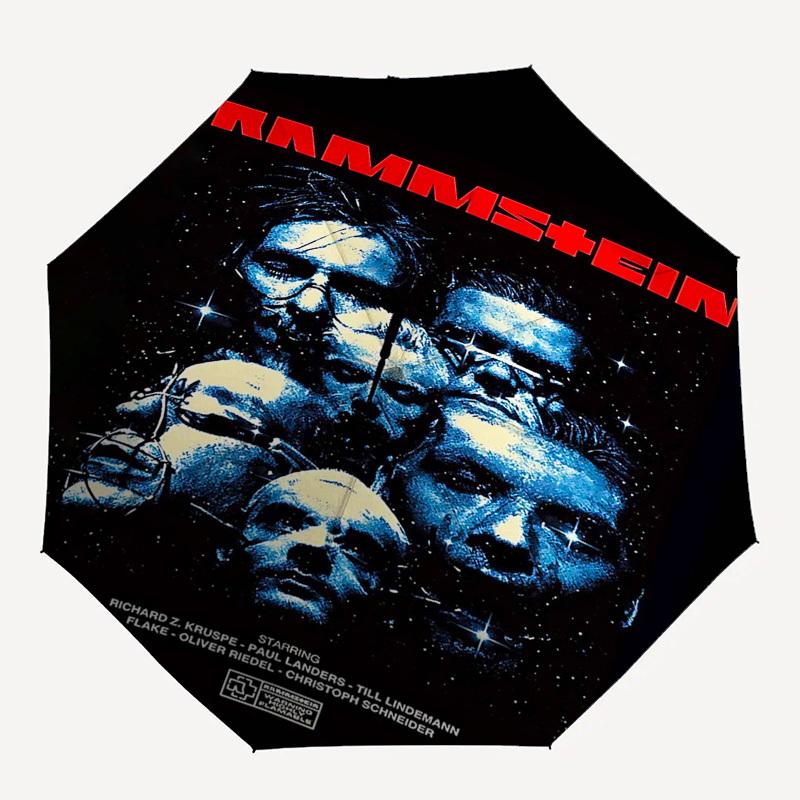 

1 шт. RAMMSTEIN MOVIE Автоматична, Вітростійка, Компактна Дорожня Парасолька, Подарунок на День Народження, Різдво, Бізнес 93001