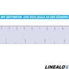 LINEALOX Leselineal Lesestab Lesehilfe Vergrößerungslineal Lupenlineal Lp-2+4x