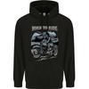 Born to Ride Motorbike Motorcycle Biker Hoodie