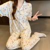 Dessert Bunny Cloud Cotton Pajamas Women'S Summer Explosion Short Sleeves Trousers Loungewear