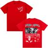 Anime Jojo Bizarre Adventure T-Shirt Killer Queen Grafik T-Shirts Herren Damen Lässig Baumwolle Kurzarm Übergroß Herren T-Shirts