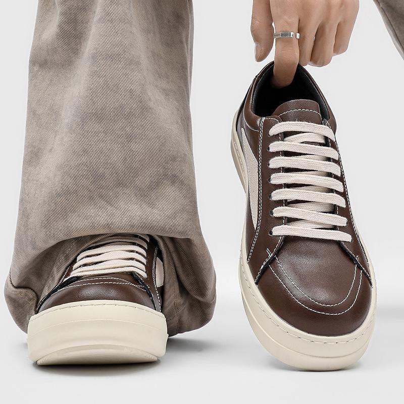 Autumn and winter new retro couple with the same multi-color board shoes low-top casual commuting jogging sneakers 87121-X