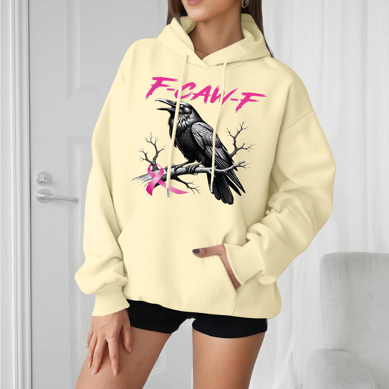 

Женская мода, повседневные универсальные повседневные толстовки, топы с длинными рукавами, толстовки XXL бежевый