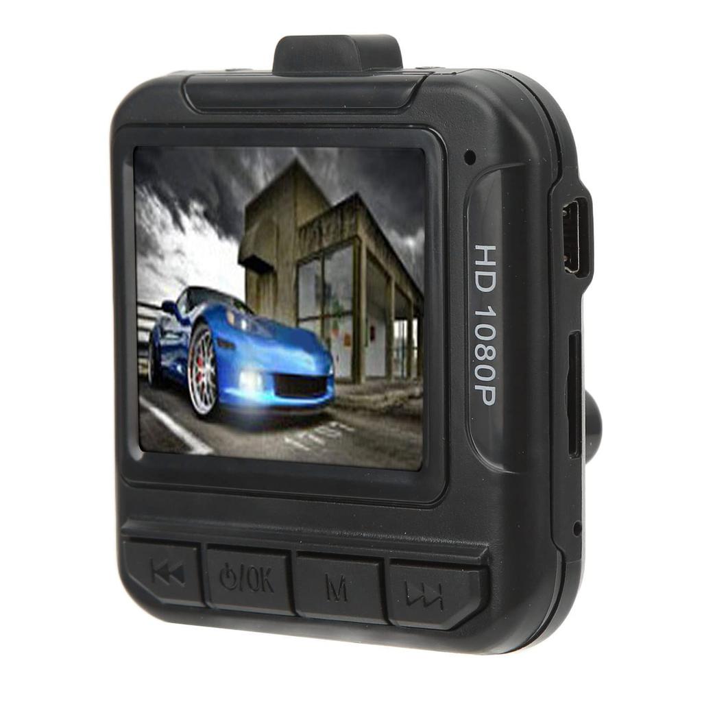 Drive Recorder, 1080P HD Car 1.6in Color Display Screen Recorder, Dashcam Support Loop Recording,