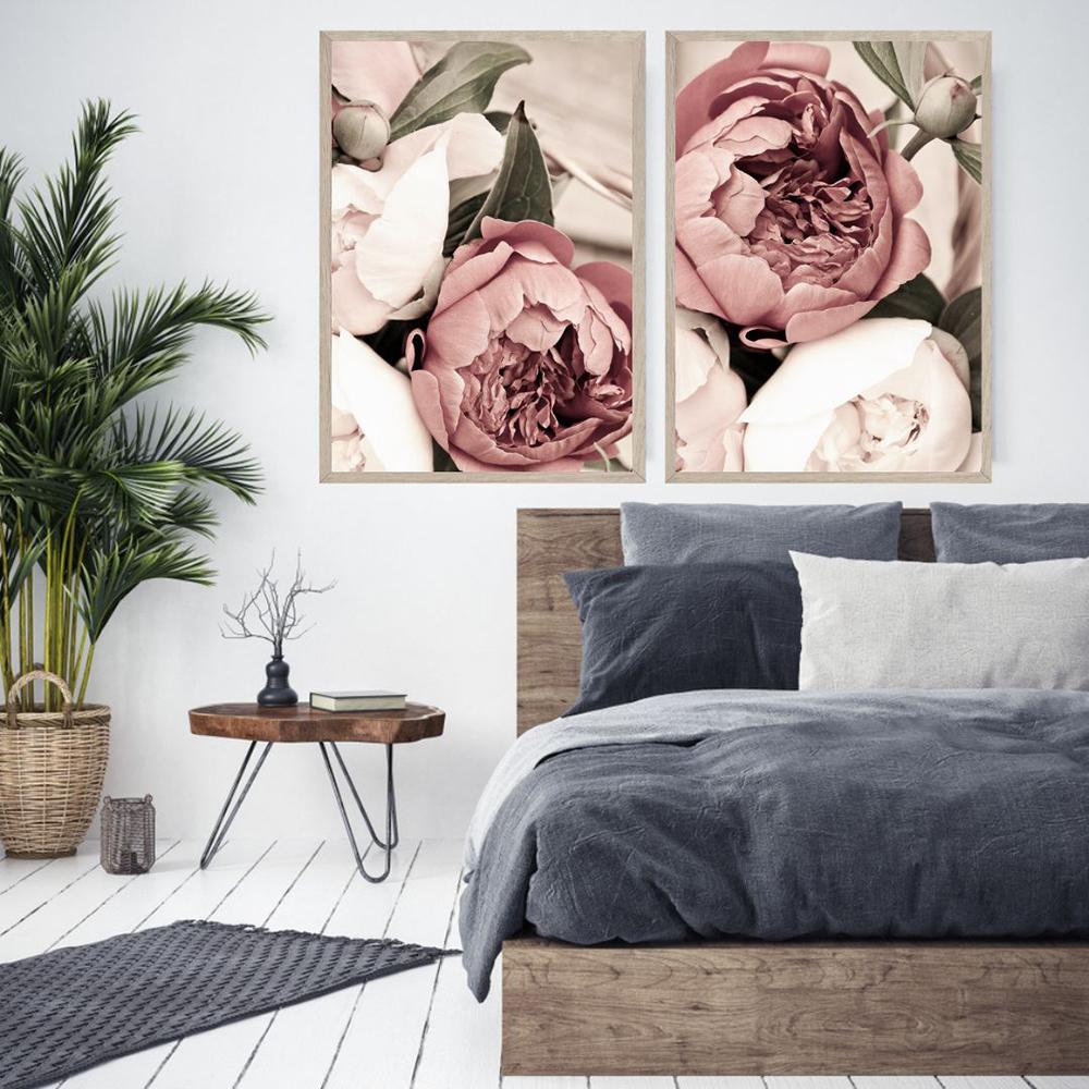 Scandinavian Flower Photo Print Canvas Painting Poster Modern Wall Art Botainical Floral Pictures Living Room Home Decor Cuadros
