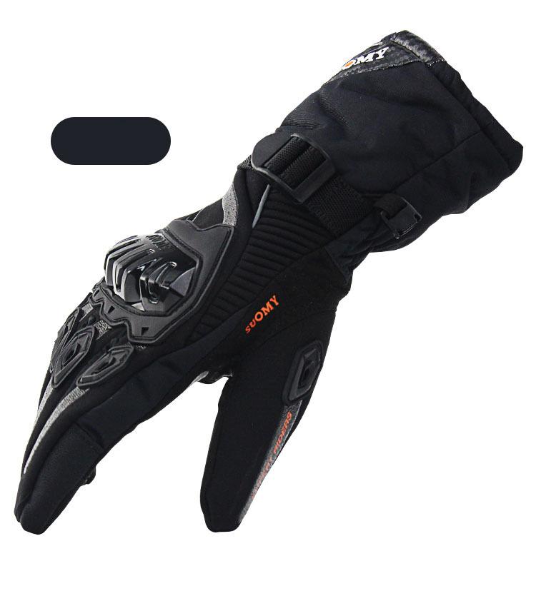 Men's Winter Windproof & Waterproof Touchscreen Motorcycle Racing Gloves - Anti-fall & Warm