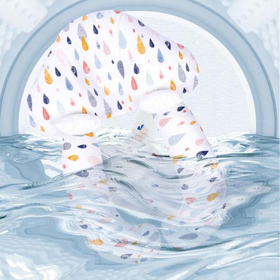 Almofada para Moldar a Cabeça de Bebê Recém-Nascido Design Dupla Face Almofada de Dormir Suporte Anti-Cabeça Chata Respirável