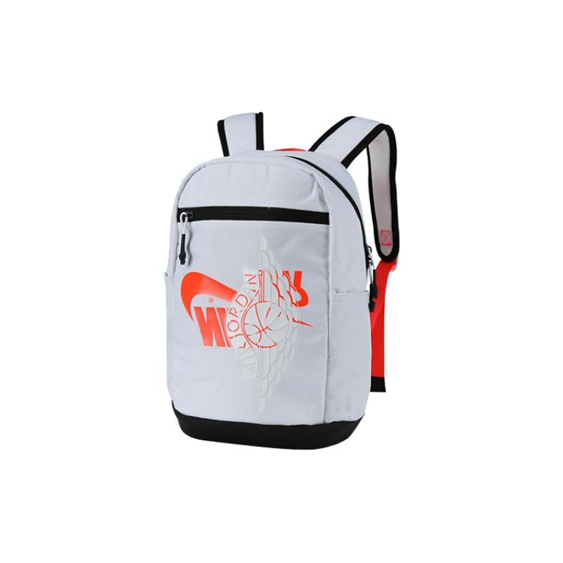 Jordan Polyester Backpack Small Size Unisex White Jordan 7A0167-001