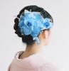 Yukata Hair Ornament Set, Japanese Traditional Clothing Accessories, Artificial Rose, Hair Accessory for Coming-of-Age Ceremony, Furisode, and