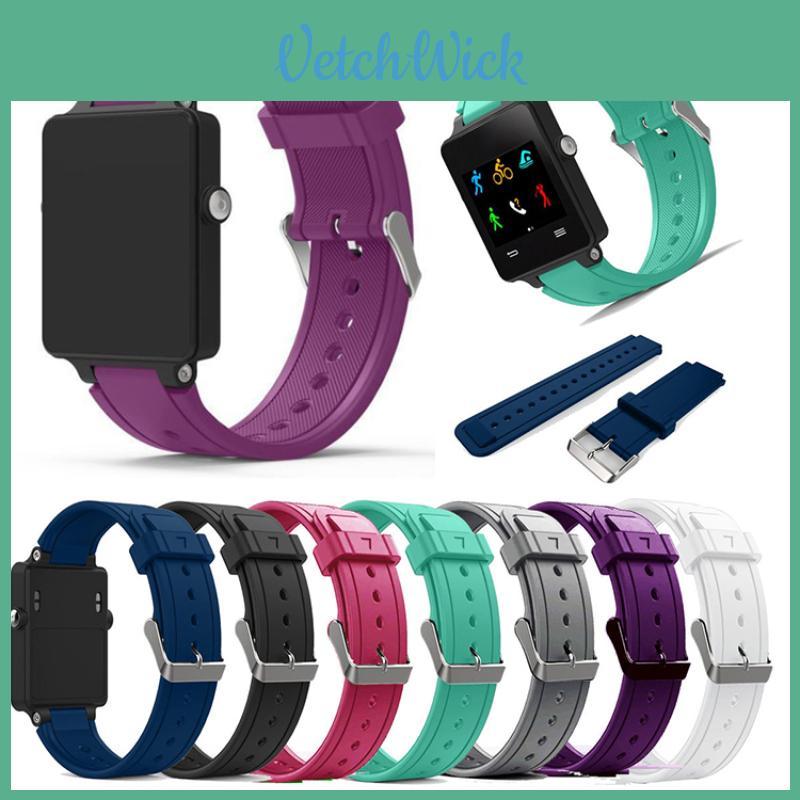 Garmin Vivoactive Silicone Watch Strap With Pin Buckle For Sports And Fitness Activities