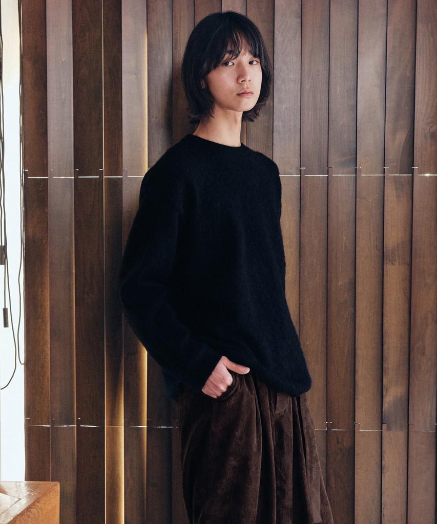 MALEN Unisex Mohair Sweater Black
