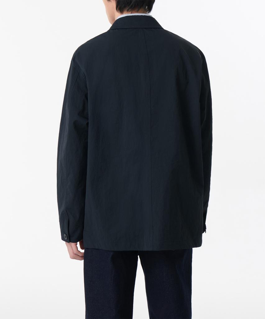 Musinsa Standard Nylon Crease Chore Jacket [Navy]