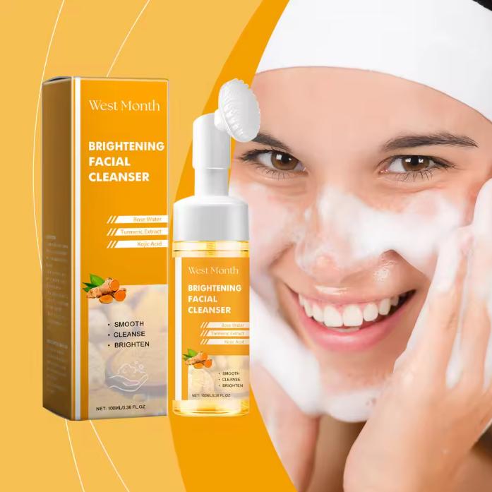 Turmeric Kojic Acid Brightening Cleansing Mousse