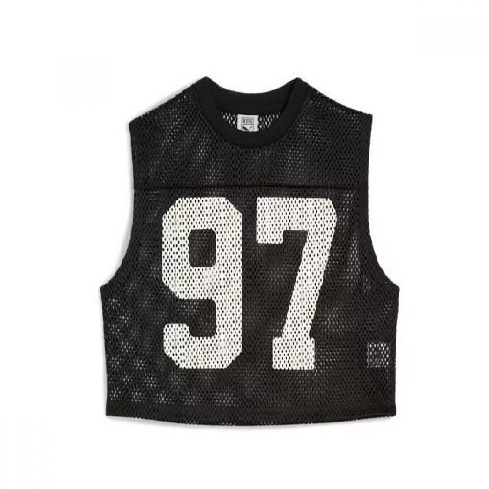 

Puma Расслабленный сетчатый топ 633804 01 01 Puma Black/S(95)