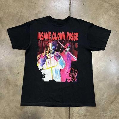 Vintage Koszulka zespołu Insane Clown Posse ICP Topy t-shirty Męskie Damskie Bawełna Klasyczna Unisex S-4XL