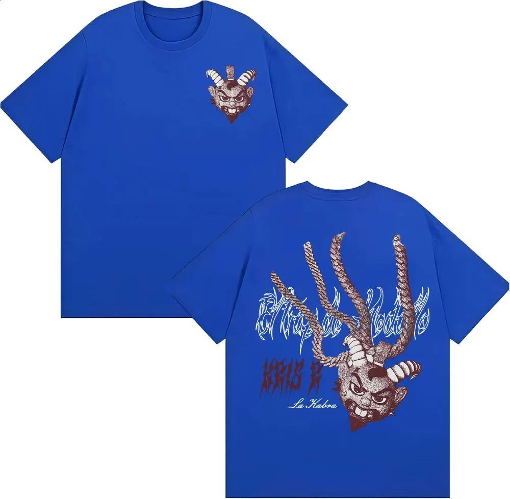 Rapper Kris R Ec Trap De Medallo Album Merch T Shirt Unisexs Clothing Harajuku Streetwear Tshirt High Quality Cotton Tshirts