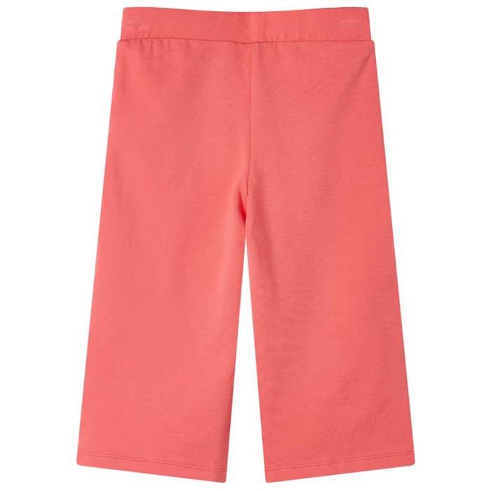 Pantalon à jambes larges pour enfants corail 92/104/116/128/140